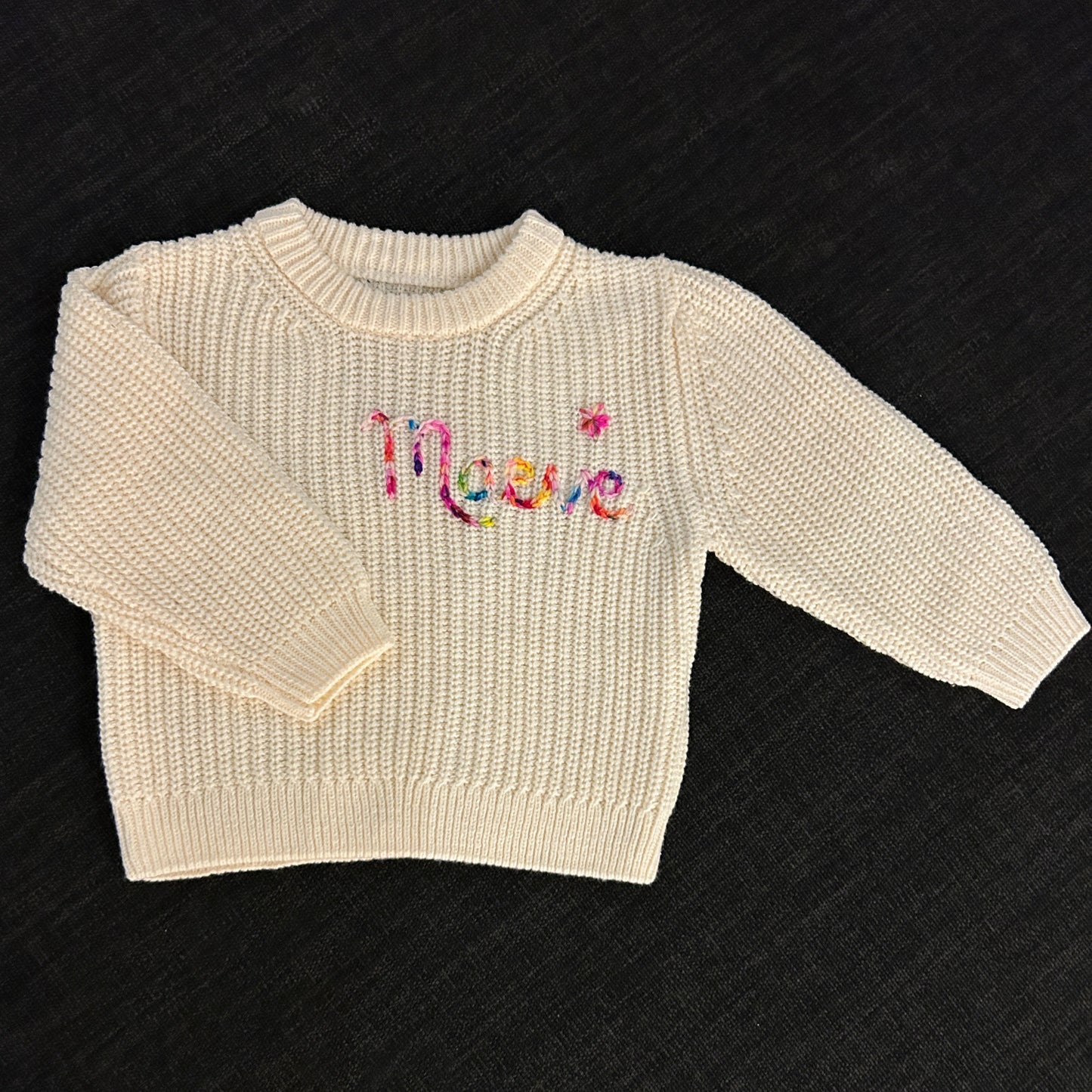 Ivory Straight Fit Sweater Size 4T (3-4 Years)
