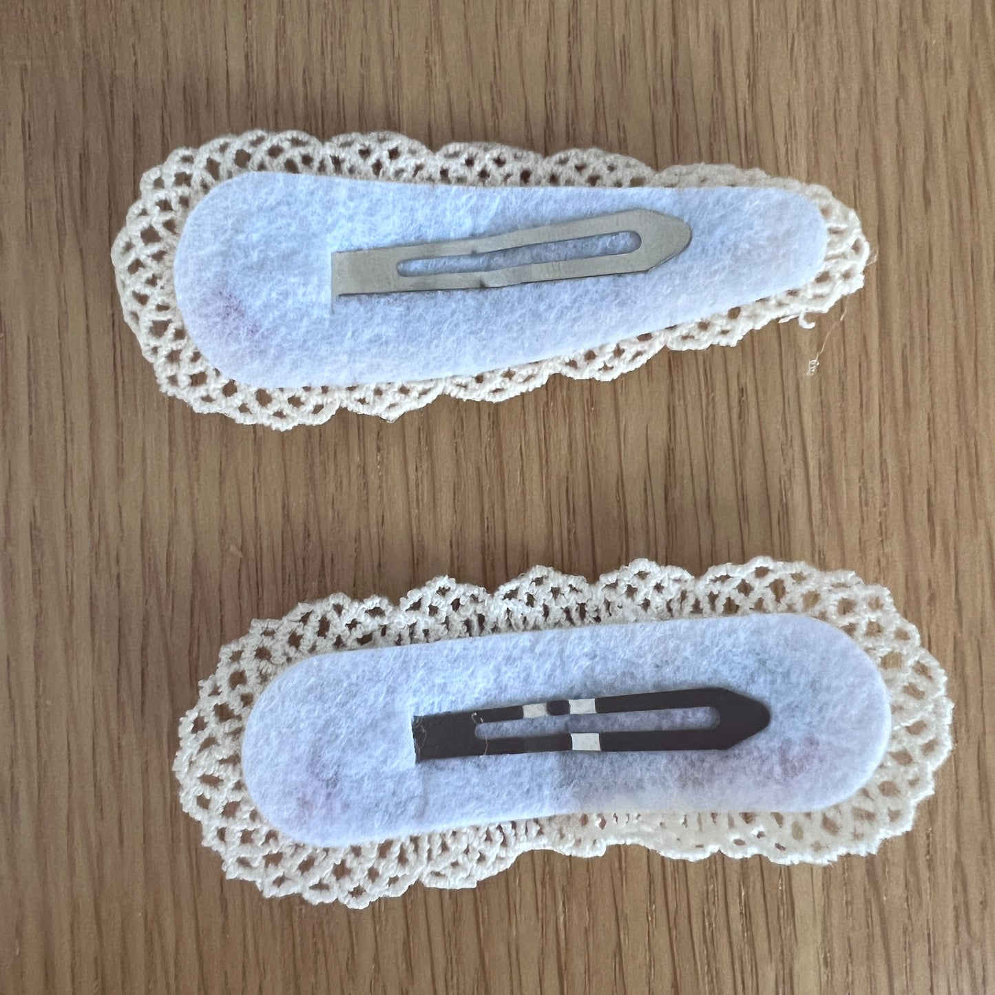 Cherry Knit Bow Clips, Pack of 2 | Hair accessories for babies & Toddlers Ready to Ship!