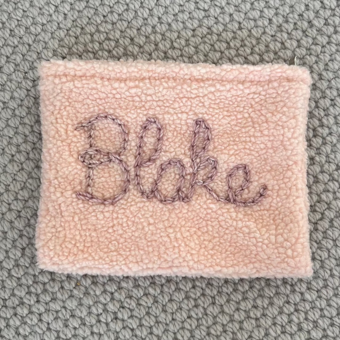 Teddy Envelope Pouch | Raspberry Blush Remaining