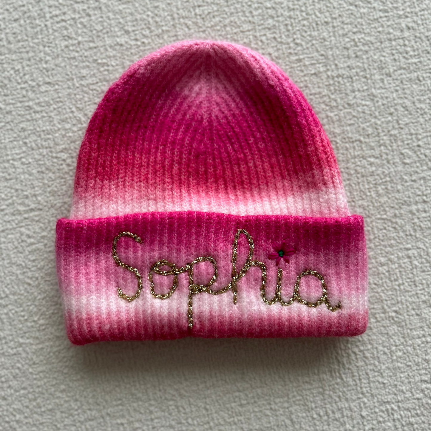 Pink Ombre Hat | Cozy winter hat for toddlers