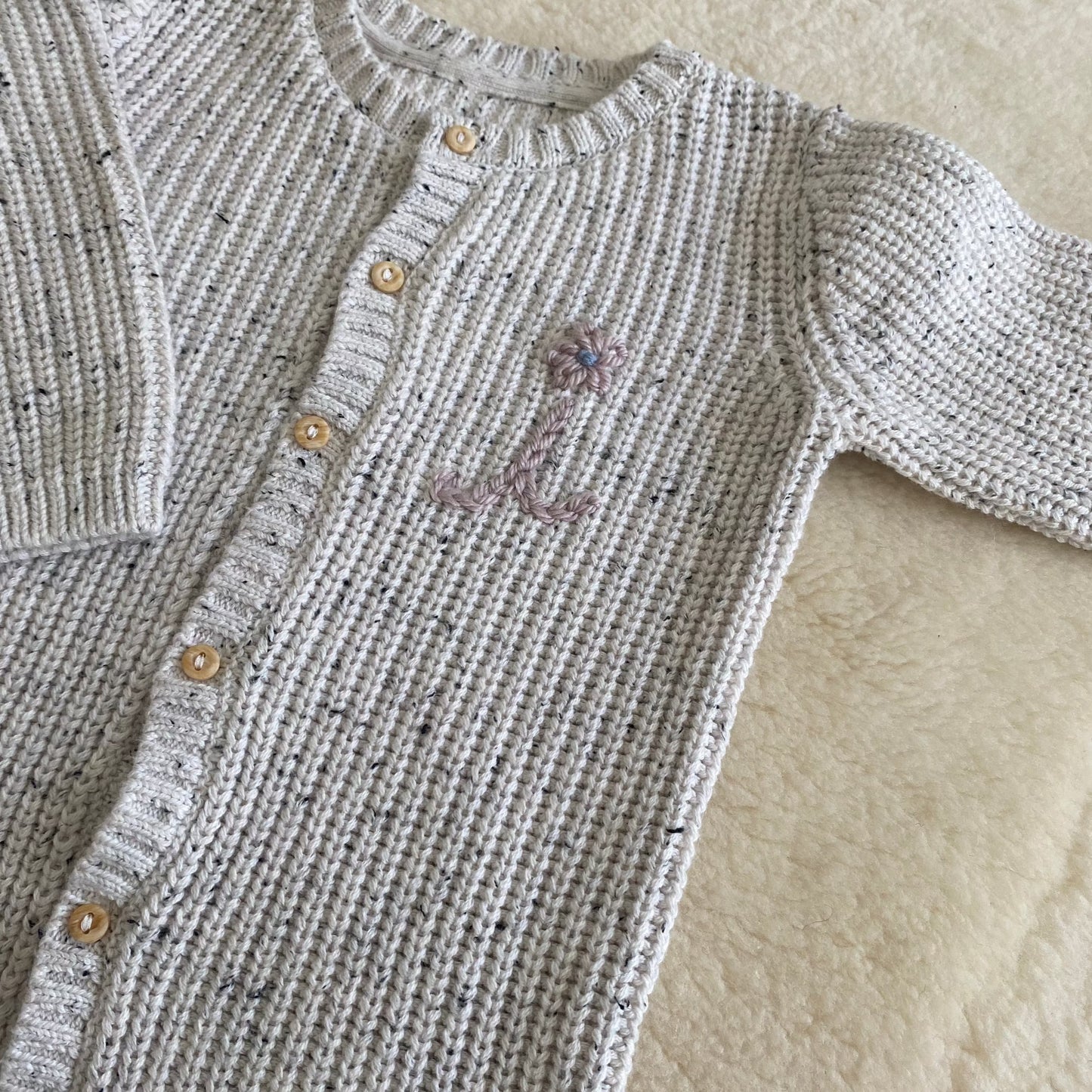 Speckled Baby Romper | Onesie for new baby boys & girls