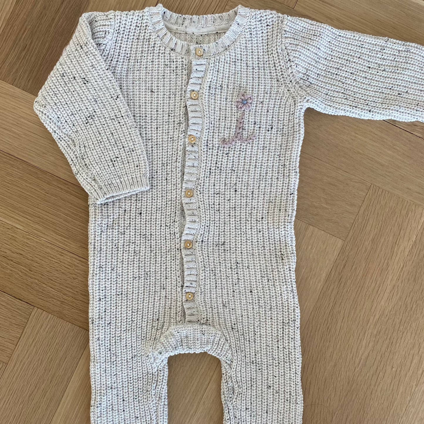 Speckled Baby Romper | Onesie for new baby boys & girls