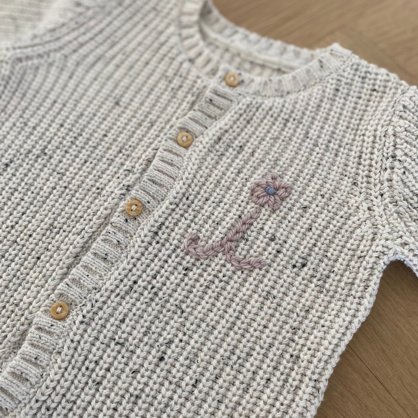 Speckled Baby Romper | Onesie for new baby boys & girls