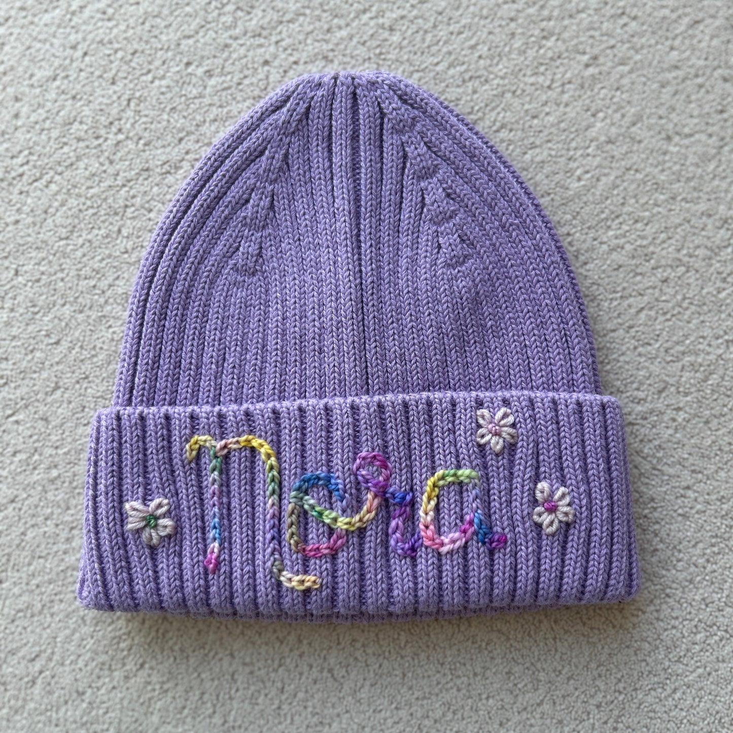 The Classic Beanie: LILAC | Custom hat for babies & toddlers