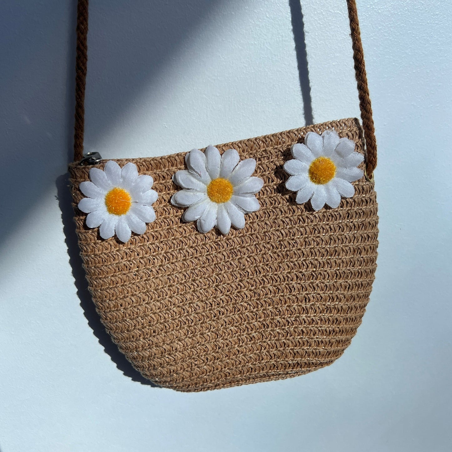 Daisy Toddler Tote | Messenger Purse for Toddlers with flower detail