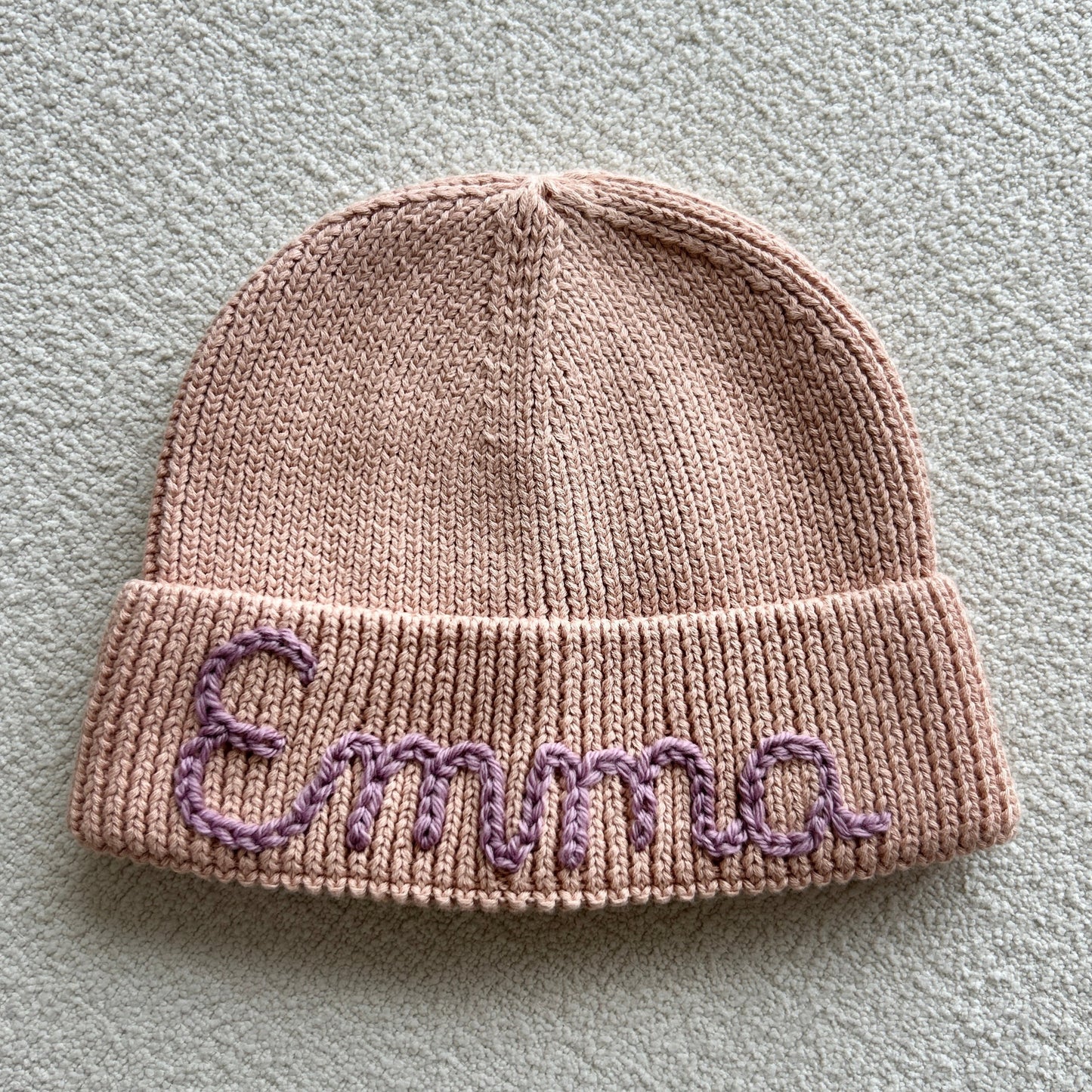 Light Blush Beanie 2+ Years | 2 sizes available (2-8 Years)