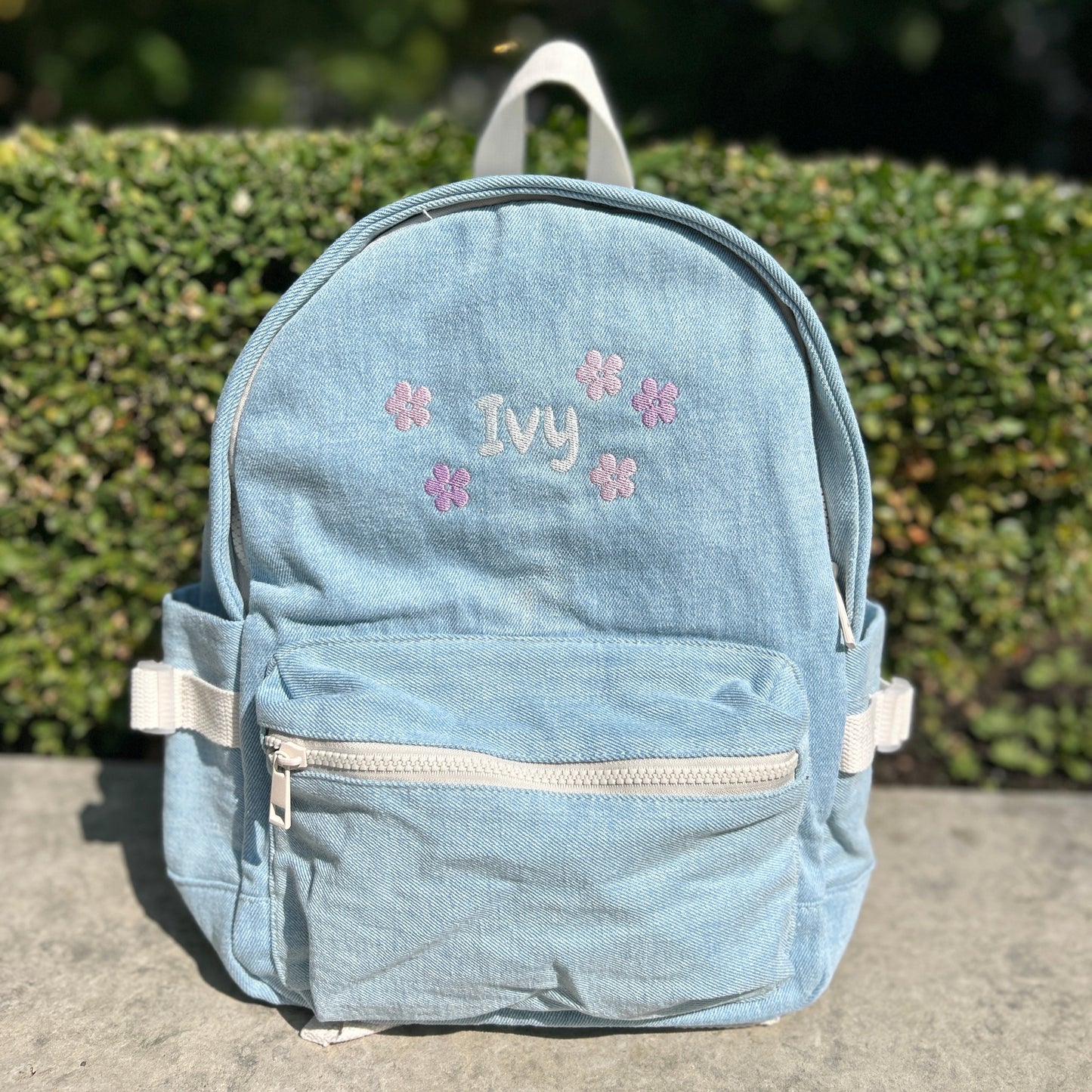 Denim Toddler Backpack