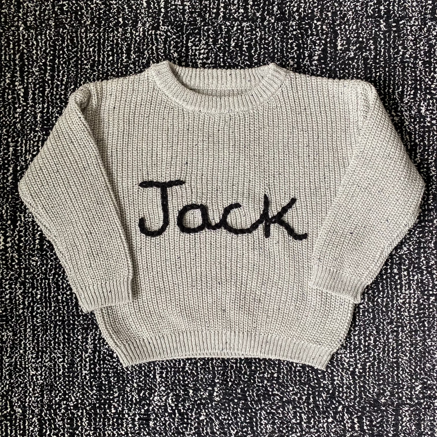 Speckled Sweaters | Pink & Beige 4-6 Years