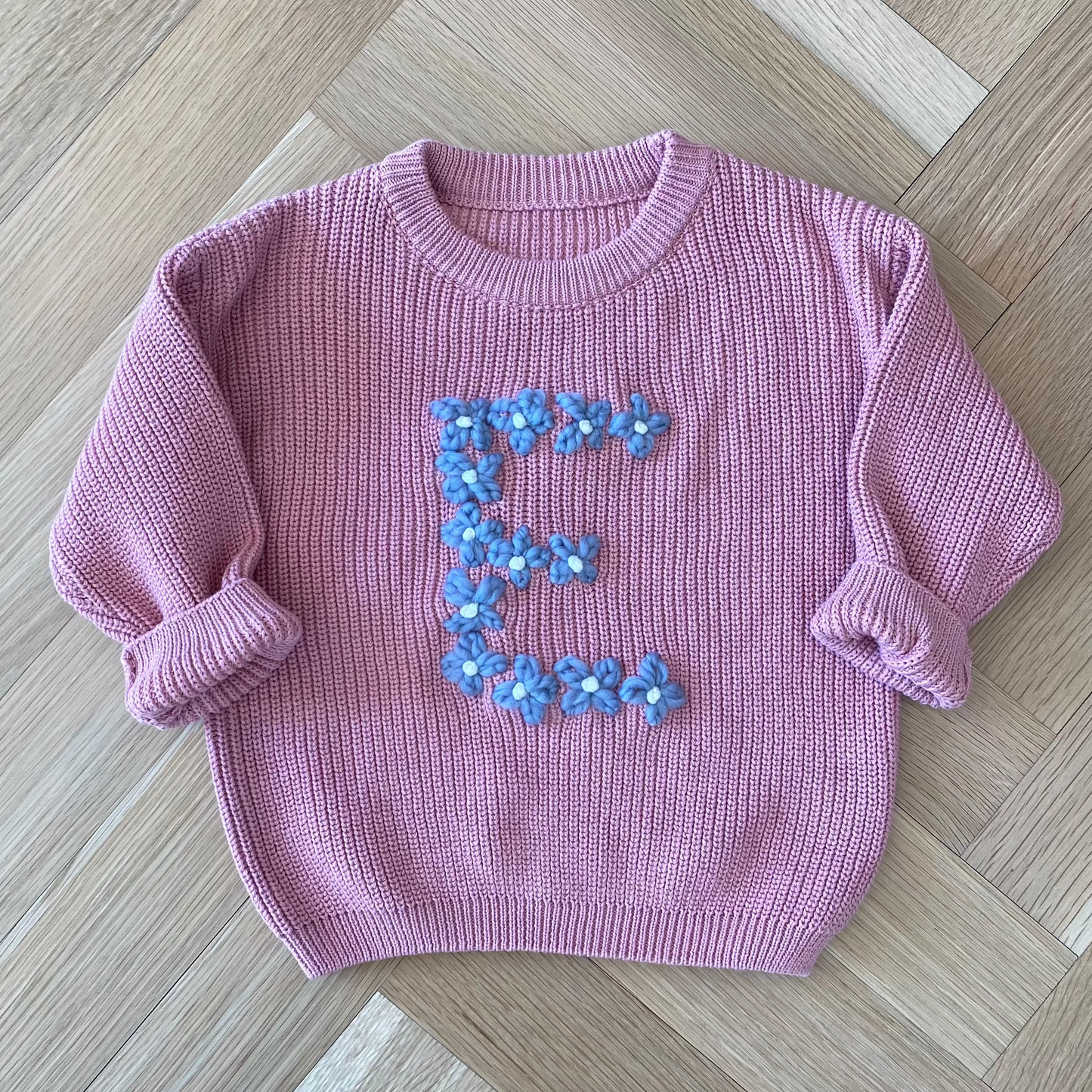 The Flower Bomb Sweater | Multiple Colors Oversized Knit Newborn to 6 Years