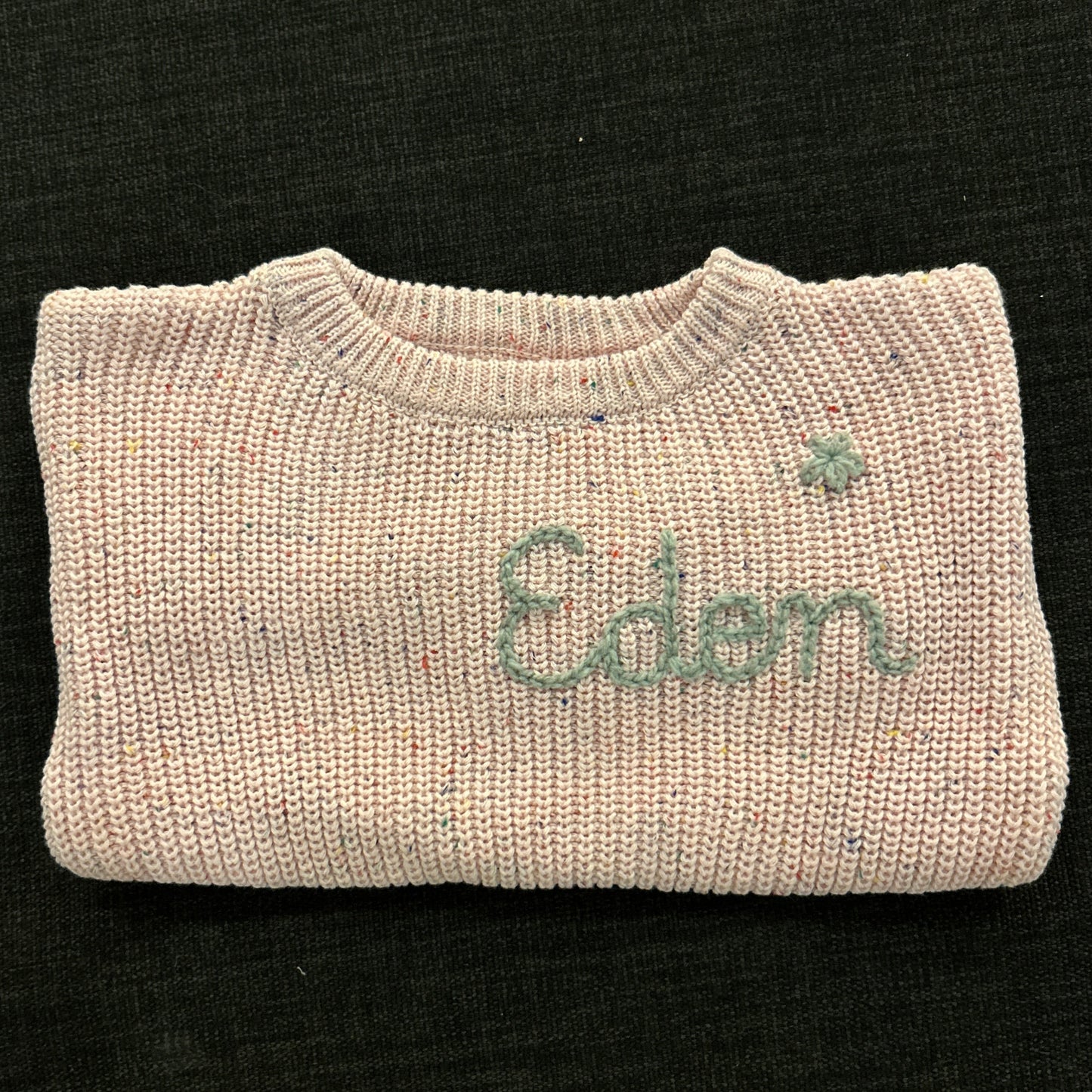 Speckled Sweaters | Pink & Beige 4-6 Years