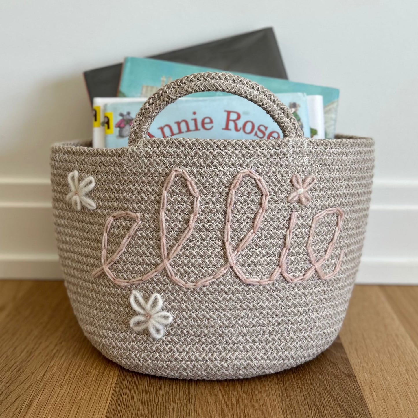 Les Bins Size Medium, BLUE | Storage Bins for Nursery, Playroom & More