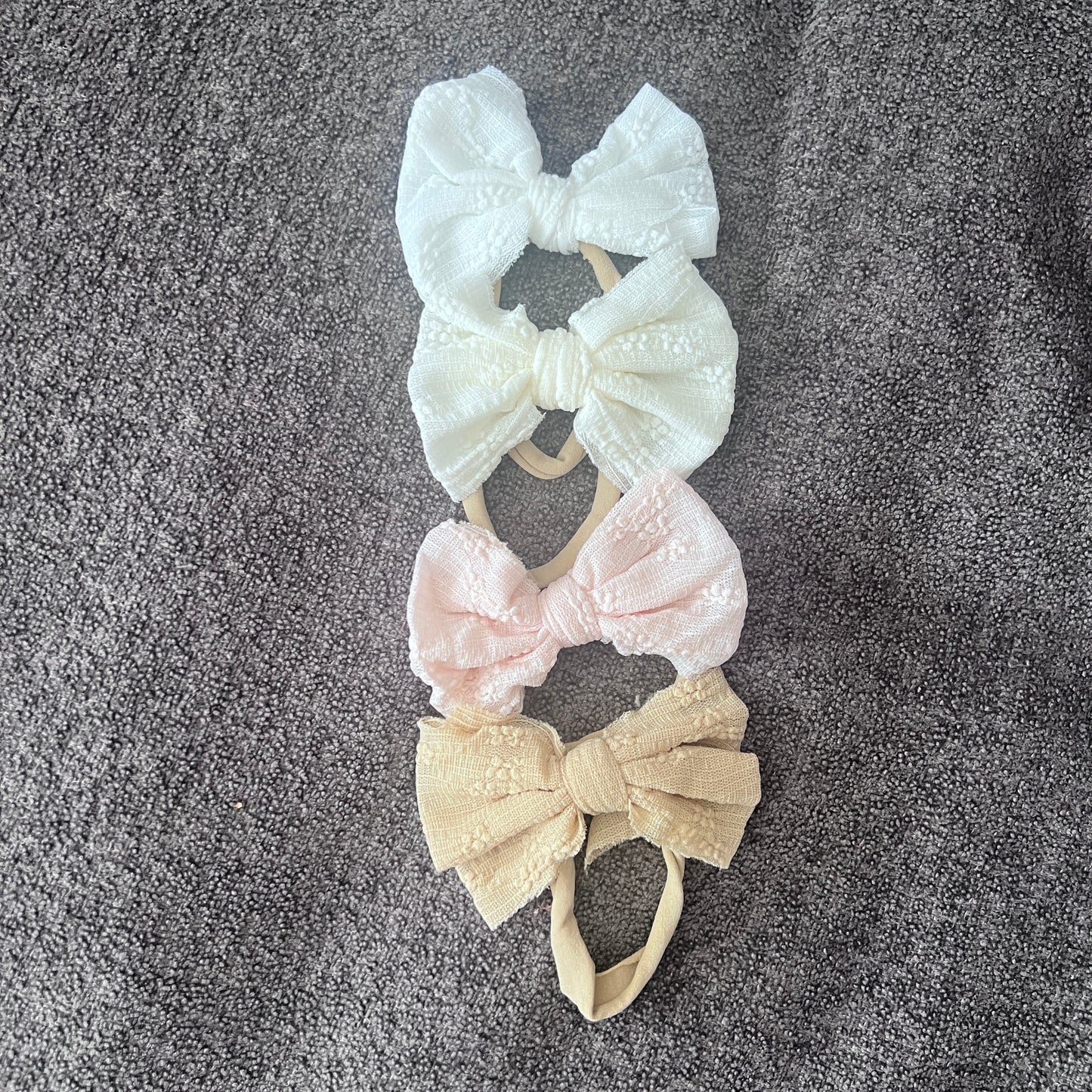 Newborn Bow Hairbands Pack of 4 | Ready to Ship