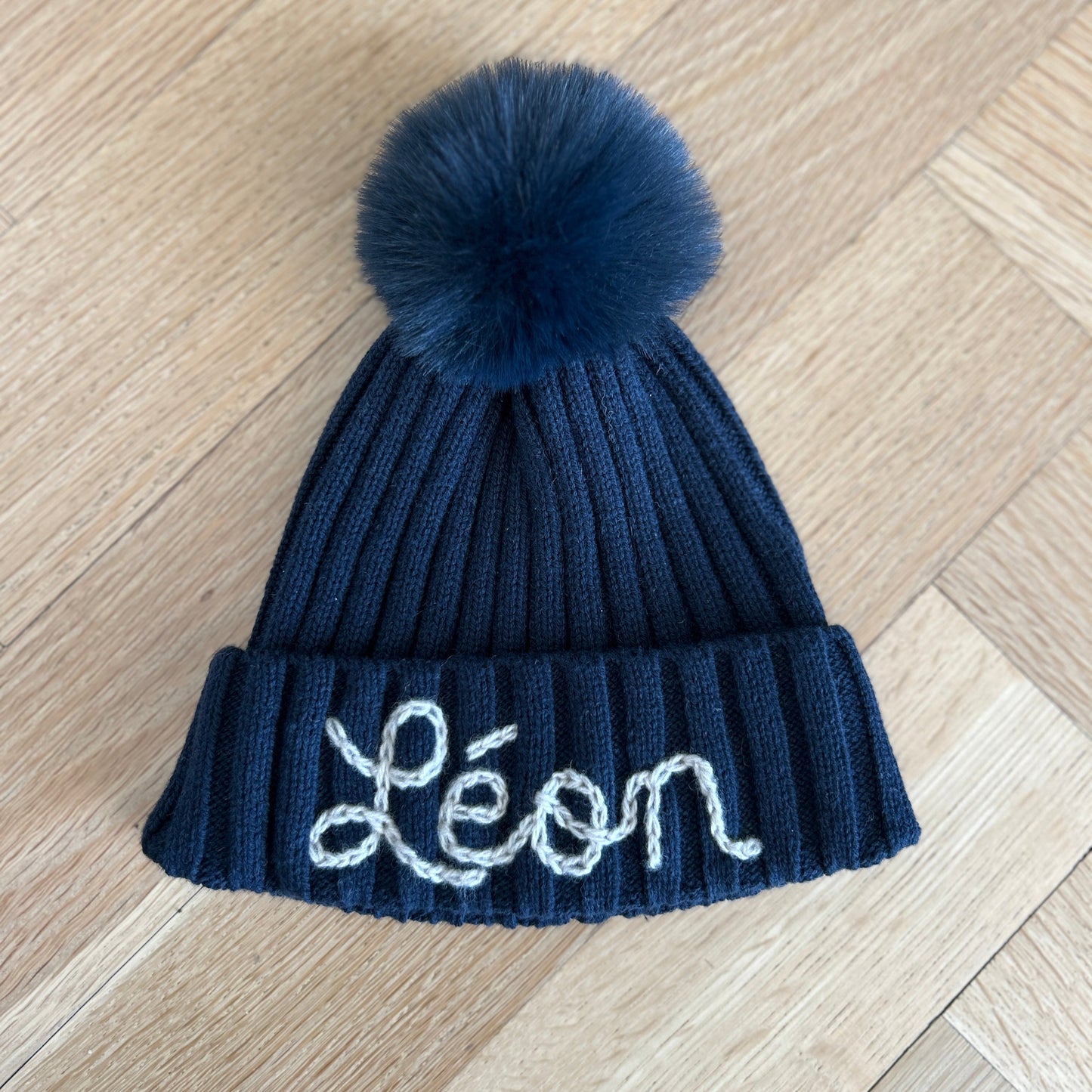 Ribbed Pompom Hat | Winter hat for Babies & Toddlers
