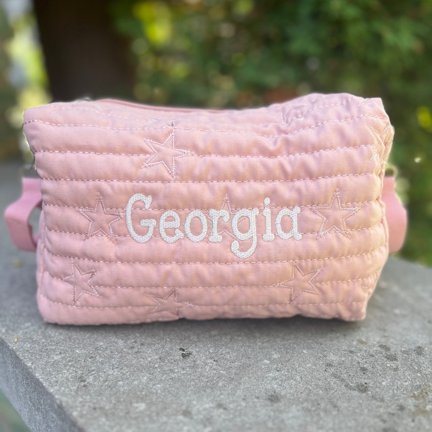 Star Diaper Pouch | Pale Pink or Minty Teal