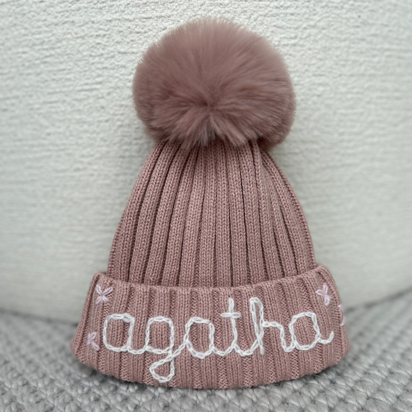 Ribbed Pompom Hat | Winter hat for Babies & Toddlers