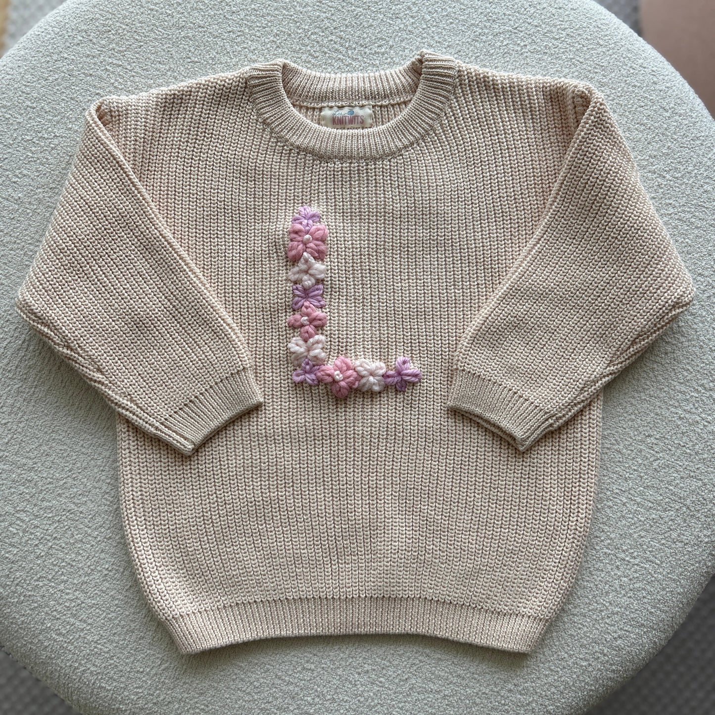 The Flower Bomb Sweater | Multiple Colors Oversized Knit Newborn to 6 Years