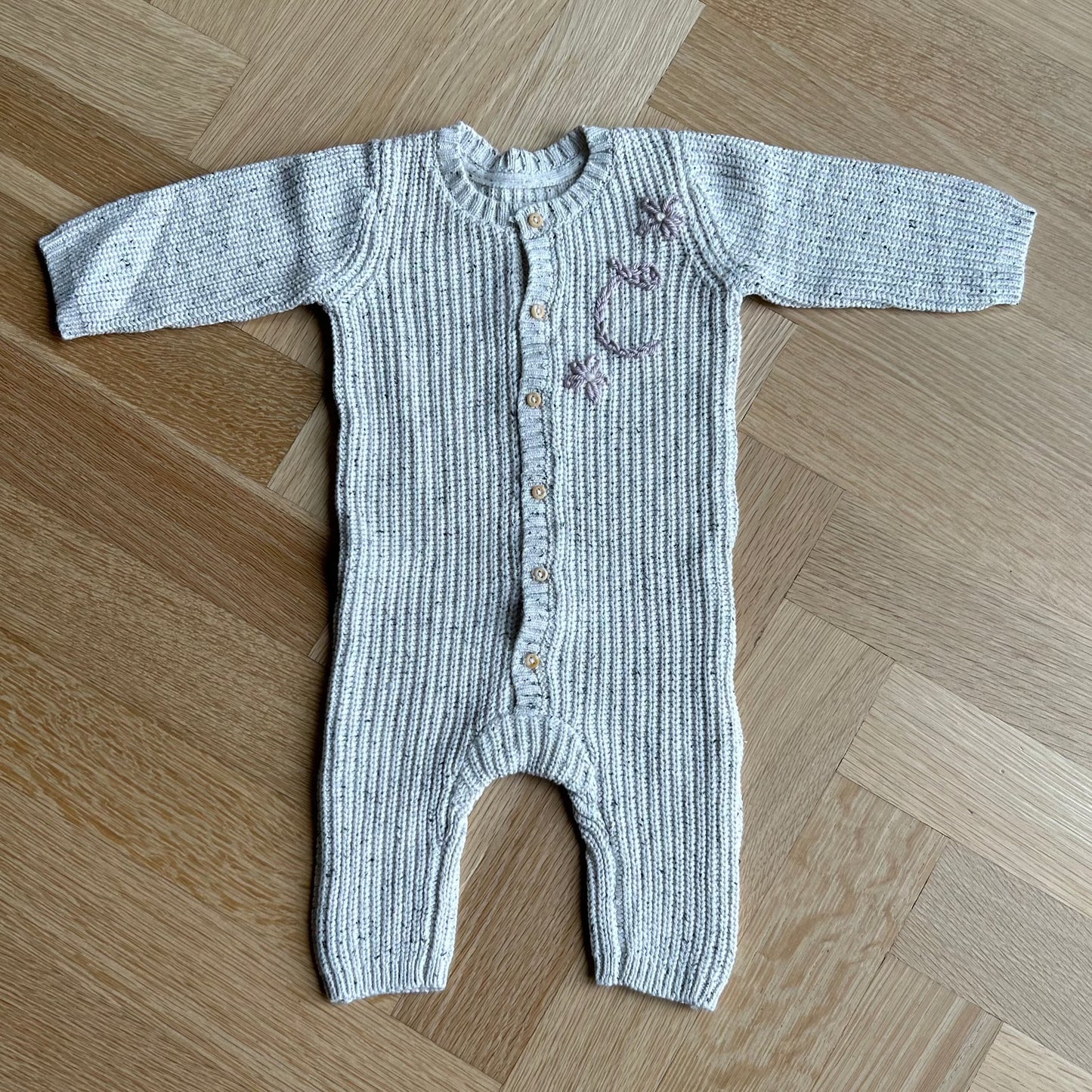 Speckled Baby Romper | Onesie for new baby boys & girls