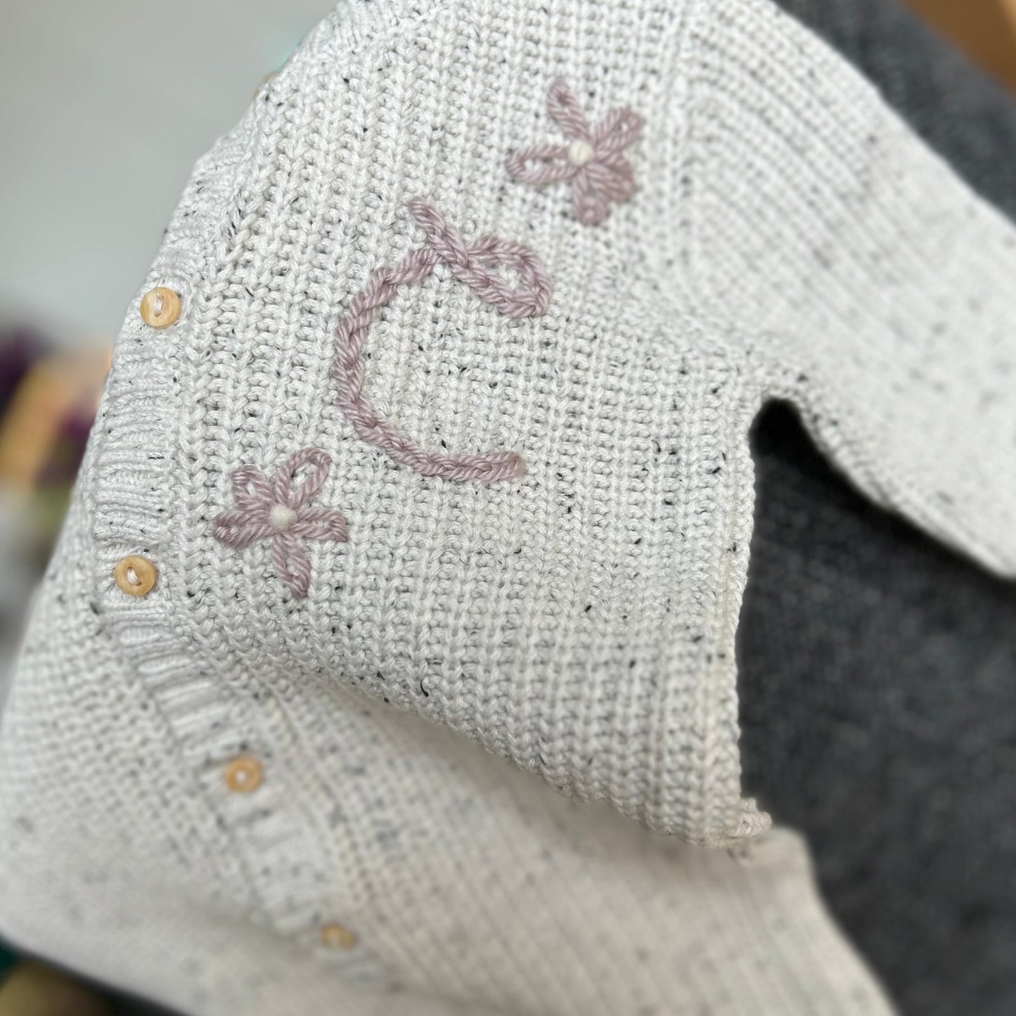Speckled Baby Romper | Onesie for new baby boys & girls