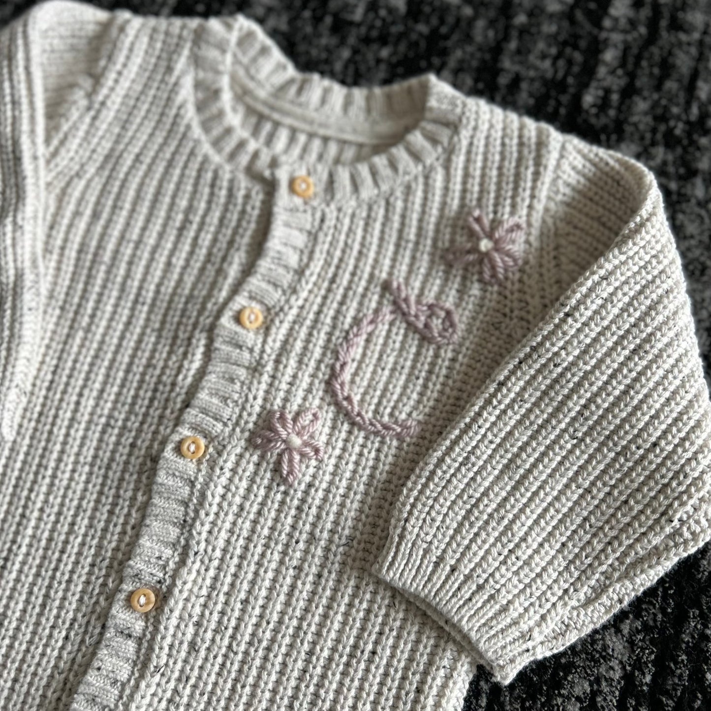 Speckled Baby Romper | Onesie for new baby boys & girls