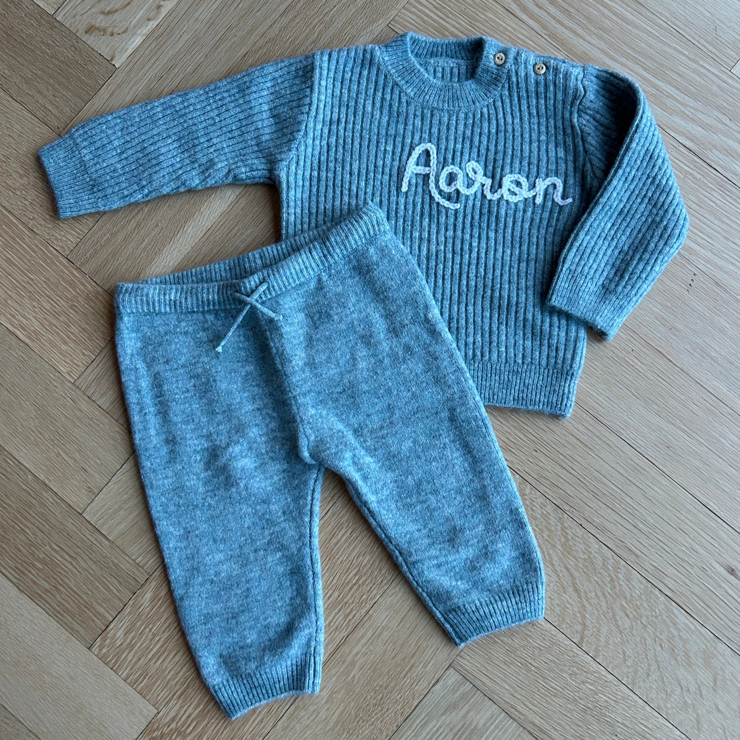 Soft Touch Newborn Set | 2 Piece Set Available in Teal or Pink