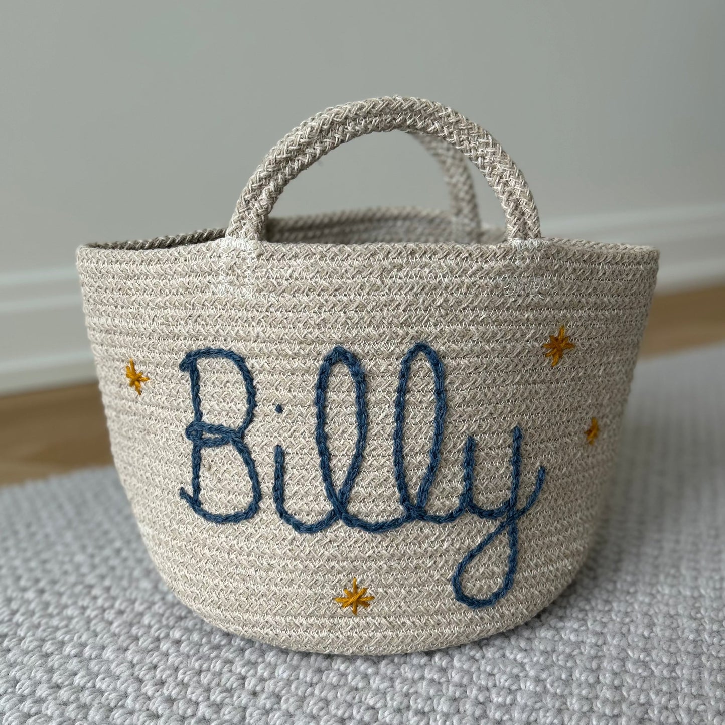 Les Bins Size Medium, BEIGE | Storage Bins for Nursery, Playroom & More
