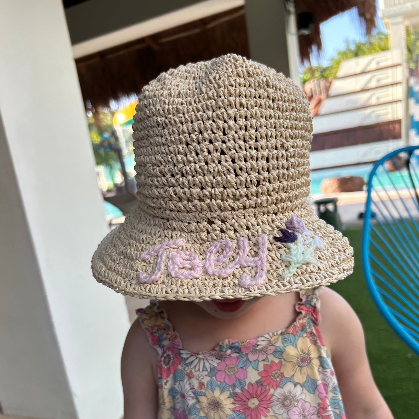 Crochet Bucket Hat for Toddlers | The perfect vacation hat (2-5Y)