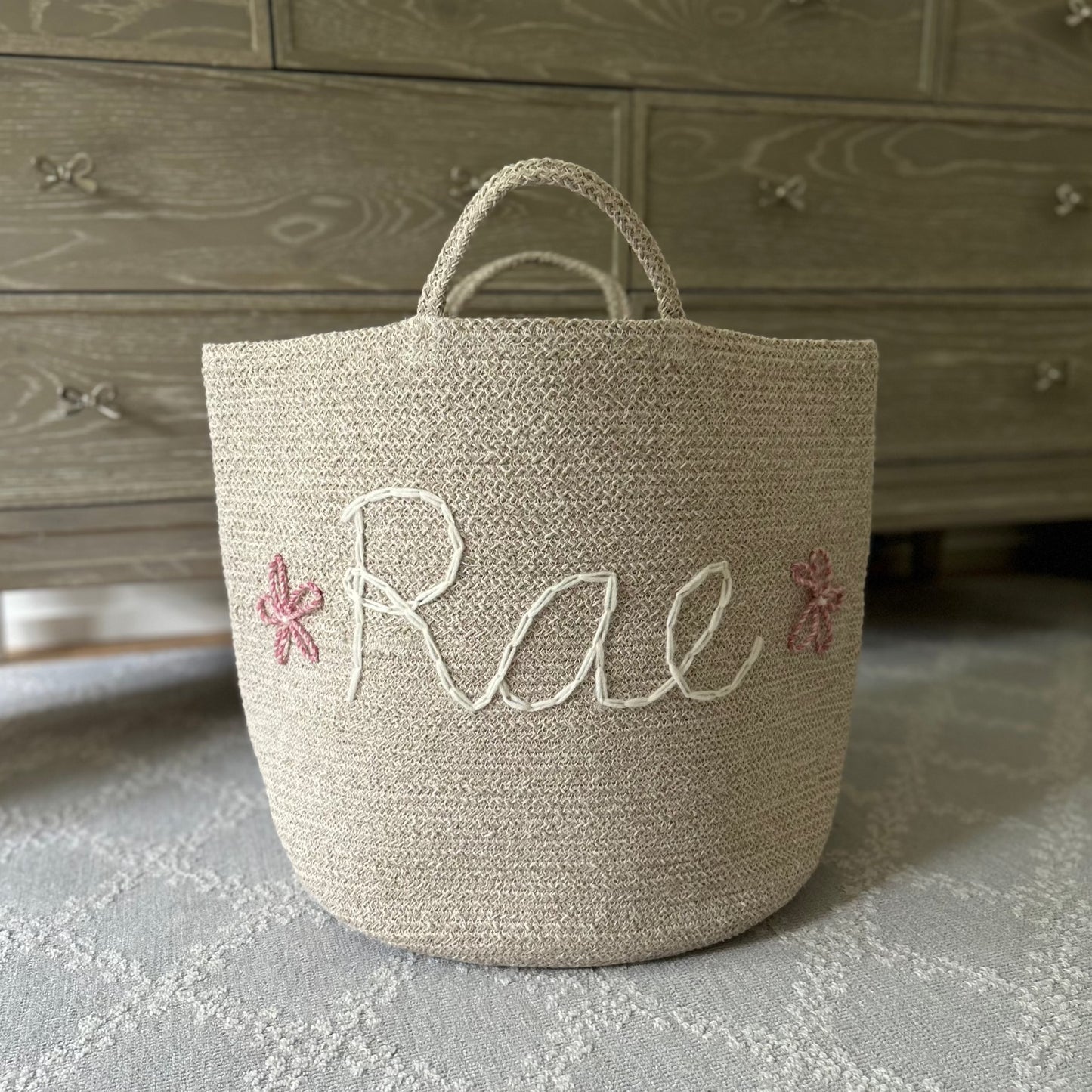 Les Bins Size XL / Hamper| Storage Bins for Nursery, Playroom & More
