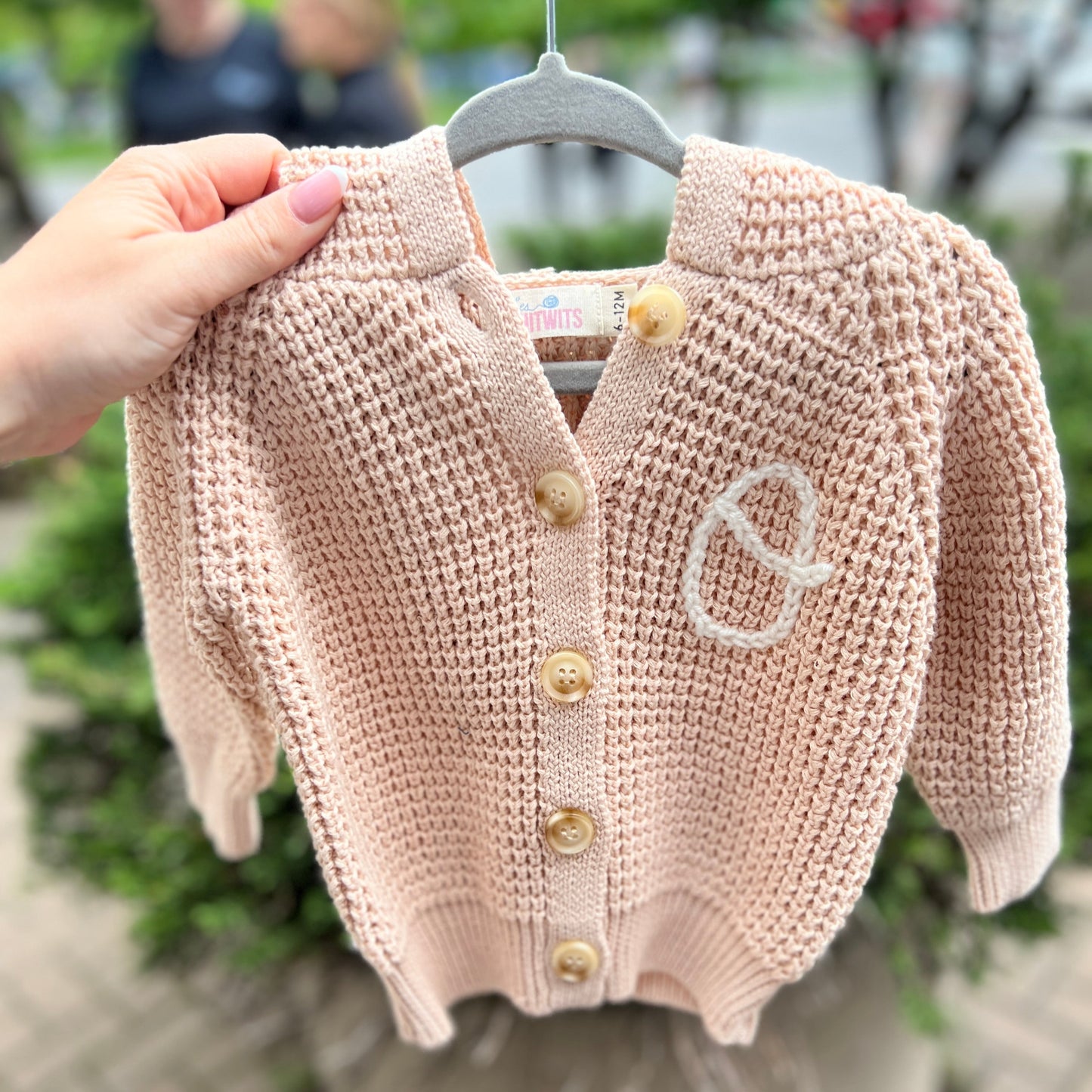 Hooded Waffle Cardigan | Oatmeal, Brown or Navy