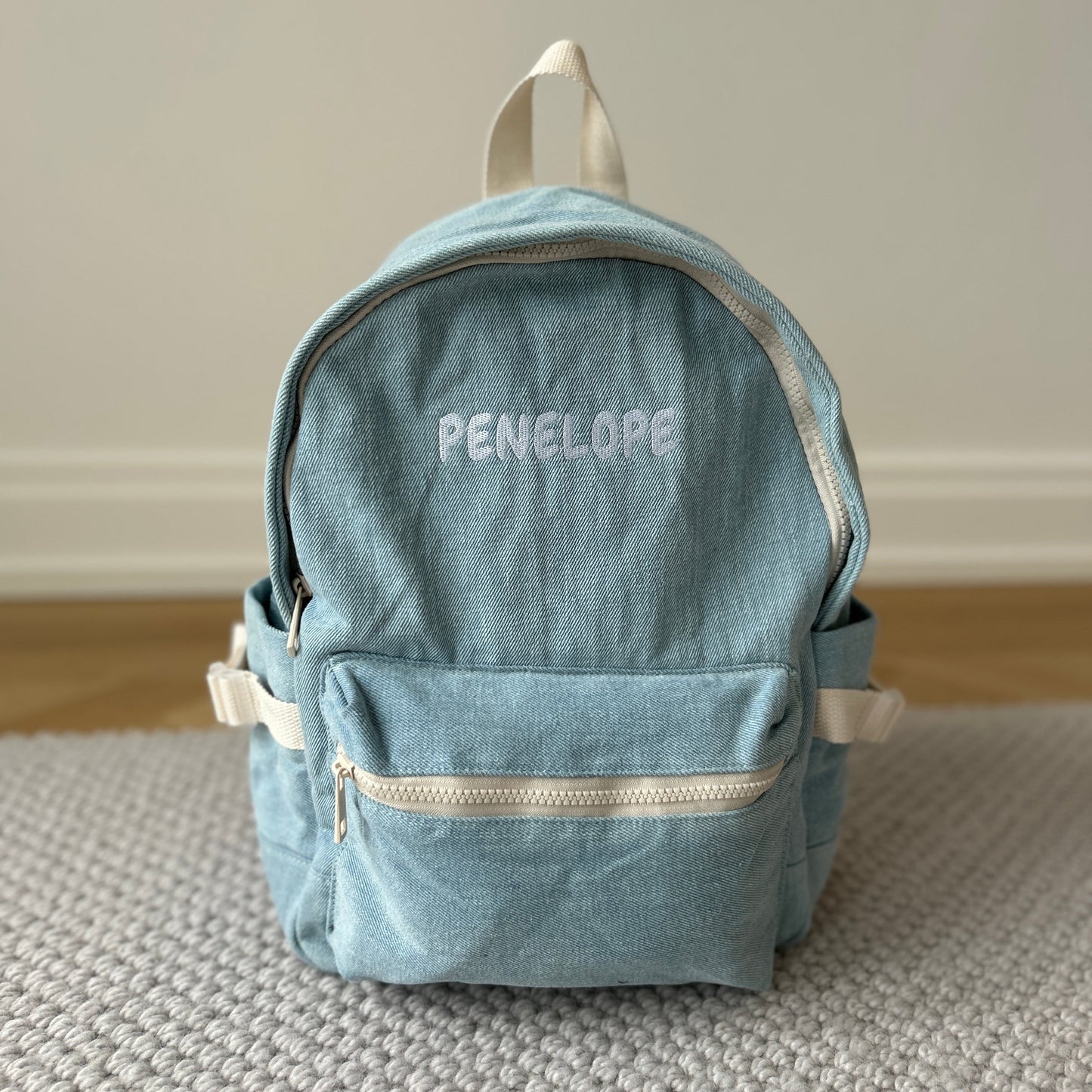 Denim Toddler Backpack