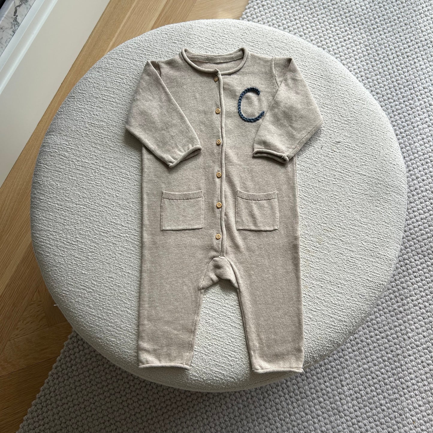Fine Knit Light Onesie For Babies | 2 Sizes & Colors Available