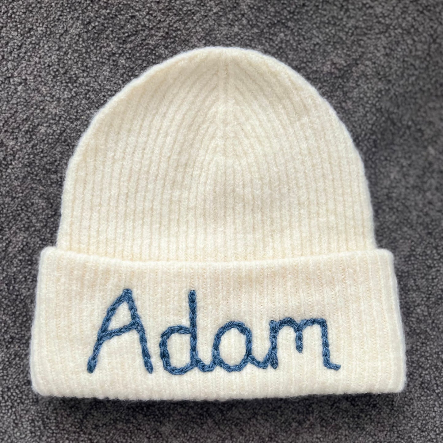 Big Kids Beanie | Black or Lilac Winter Hat for Kids 6-11