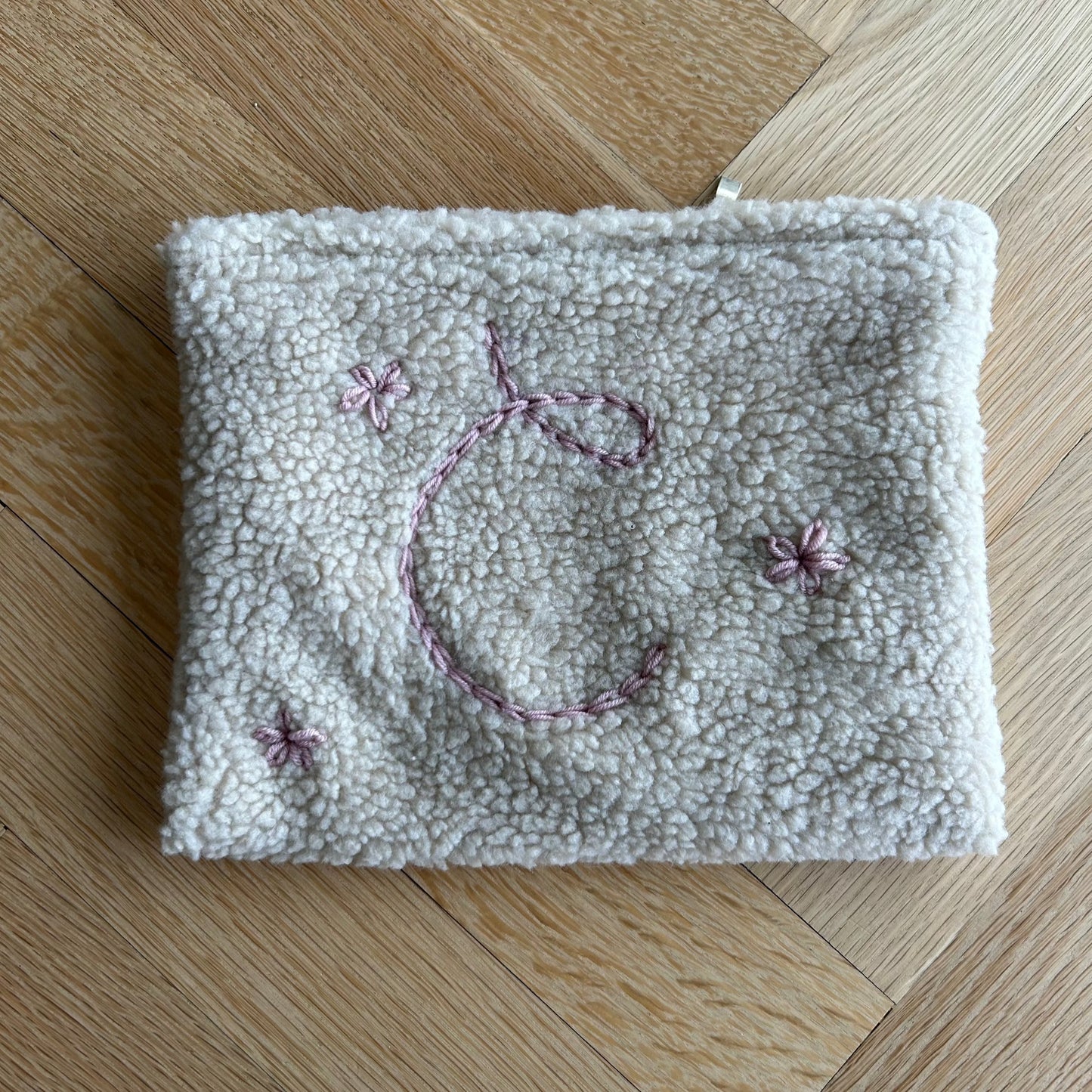 Teddy Envelope Pouch | Raspberry Blush Remaining