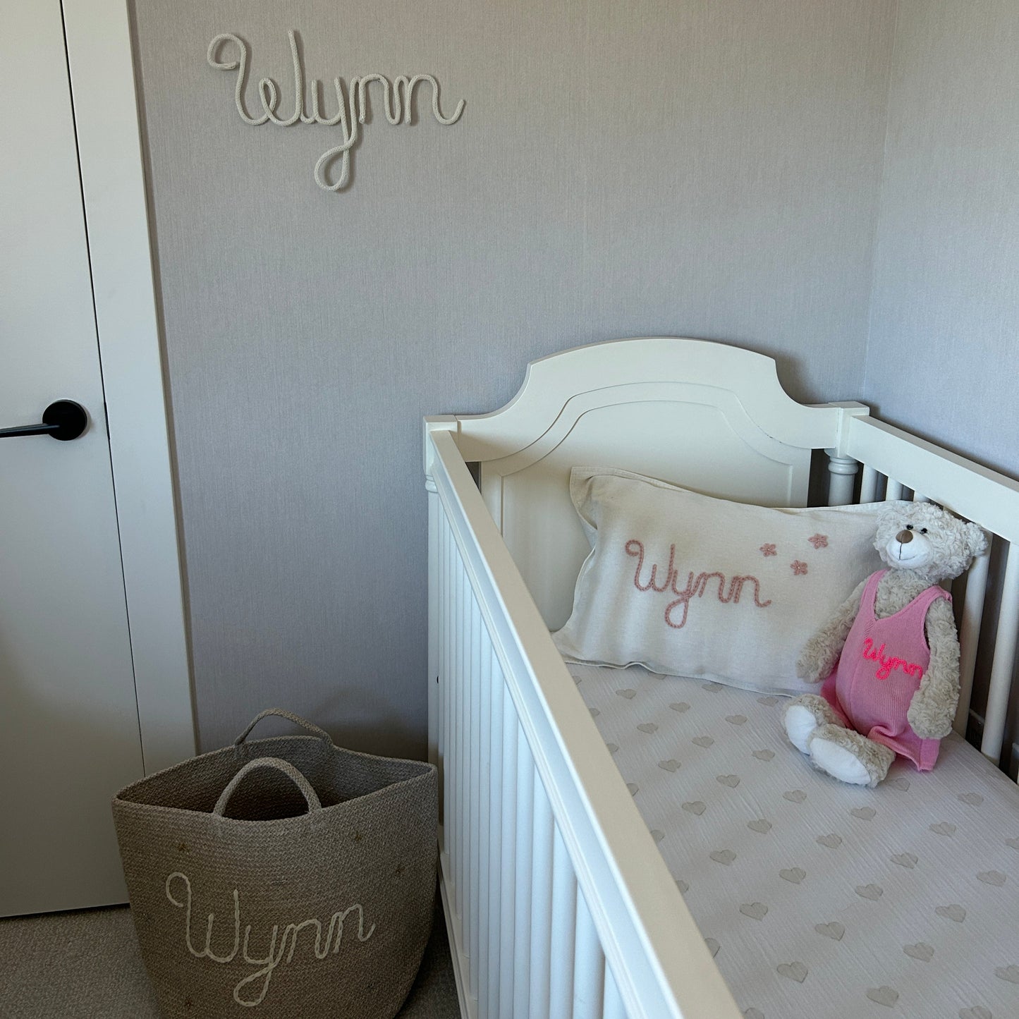 Embroidered Name Sign