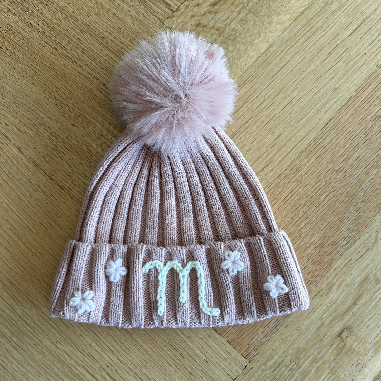 Ribbed Pompom Hat | Winter hat for Babies & Toddlers
