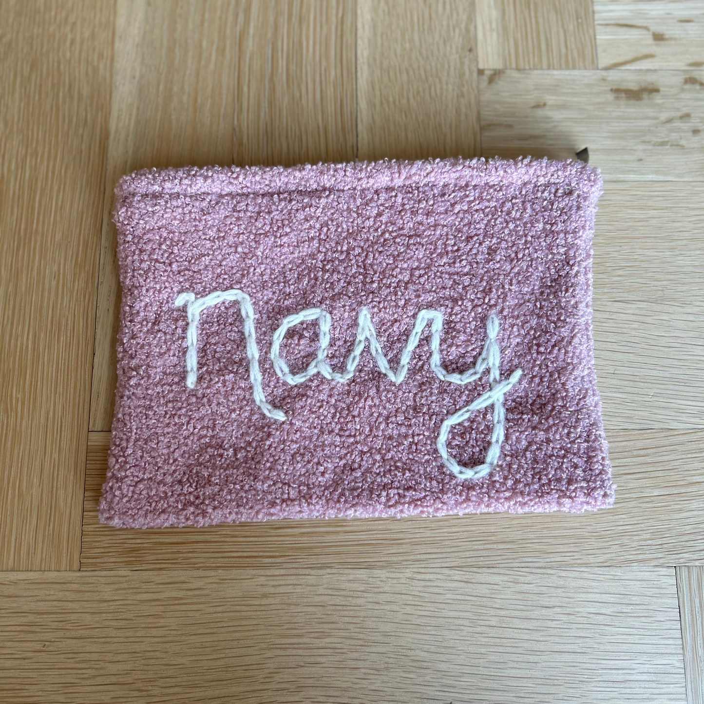 Teddy Envelope Pouch | Raspberry Blush Remaining