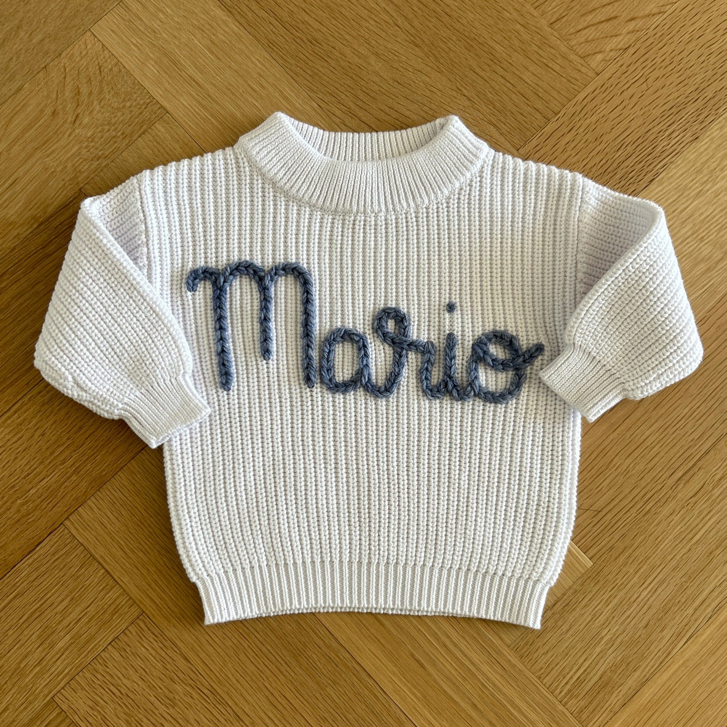 Custom Name Sweater | Multiple Colors Oversized Knit Newborn to 6 Years