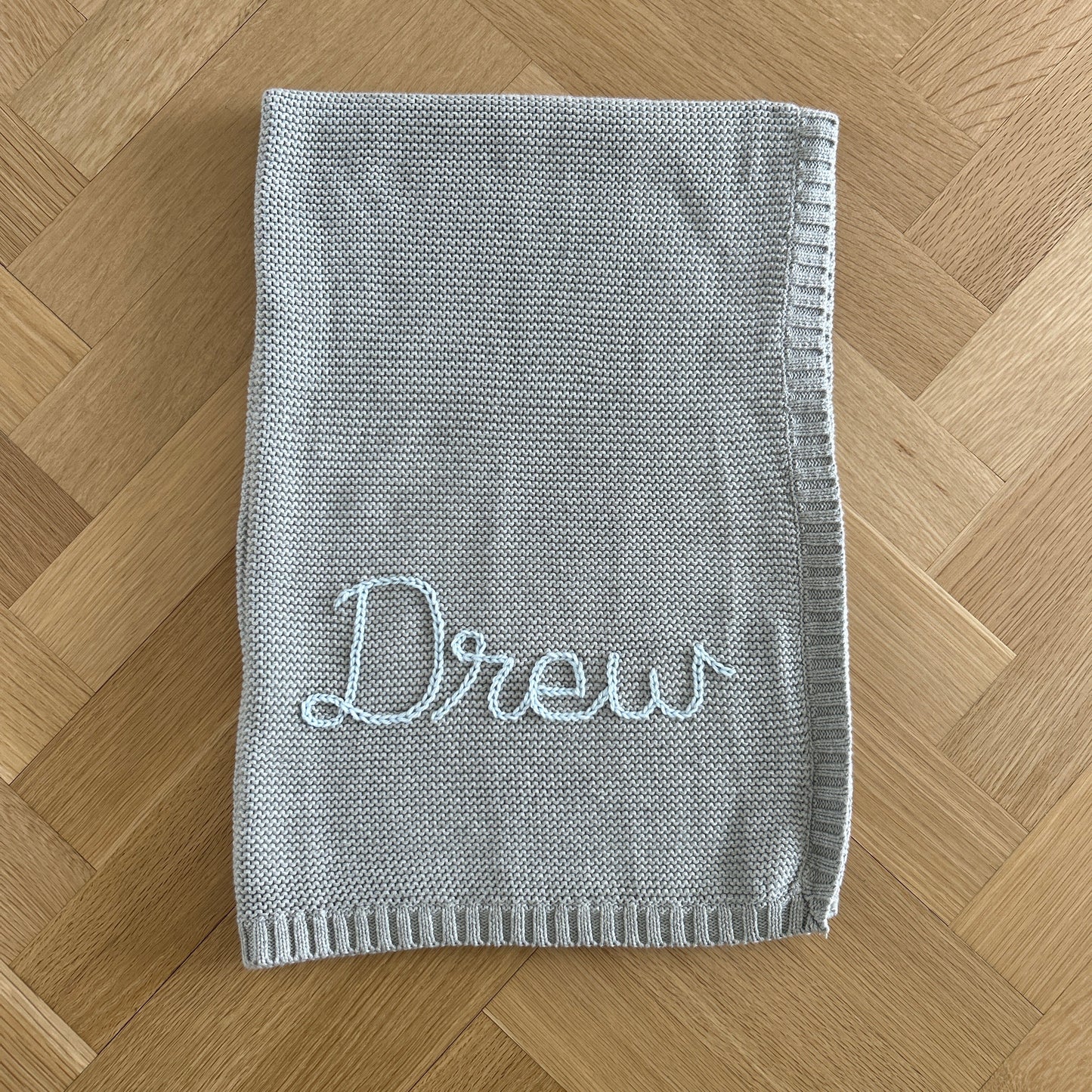 Solid Colour Baby Blanket - IVORY | Custom Baby Blanket Gift in Many Colors