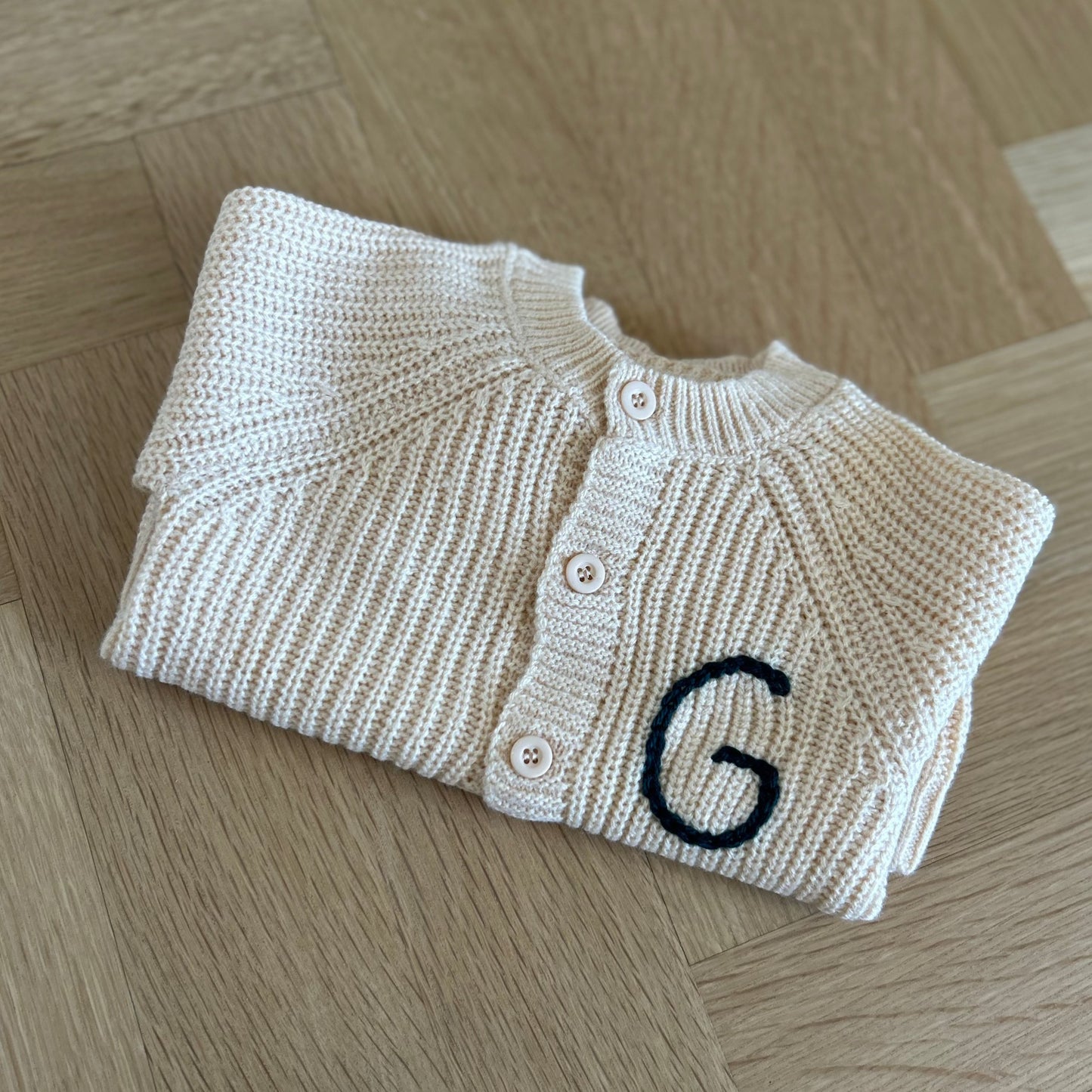 Cream Baby Onesie | Romper for Newborn Babies (2-6 Months)