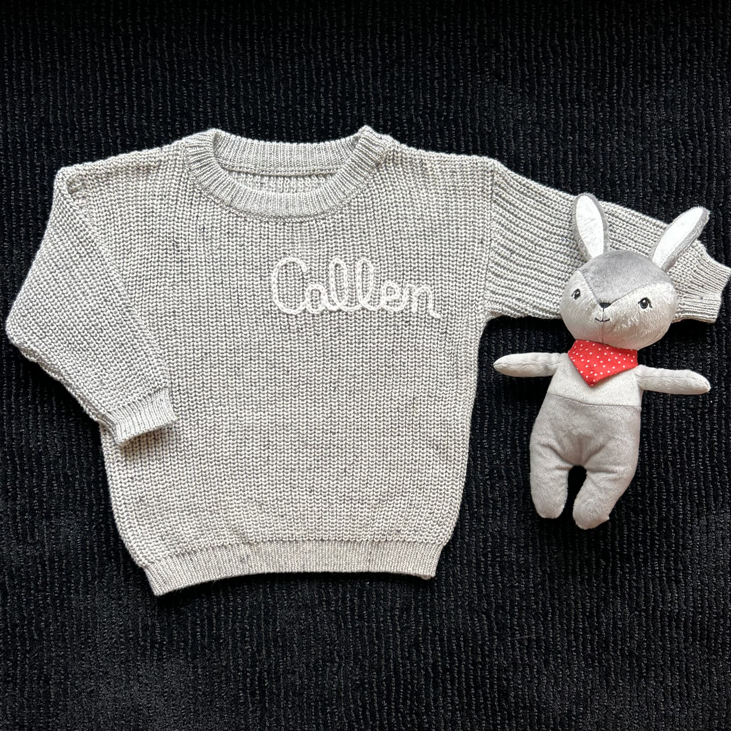 Speckled Sweaters | Pink & Beige 4-6 Years