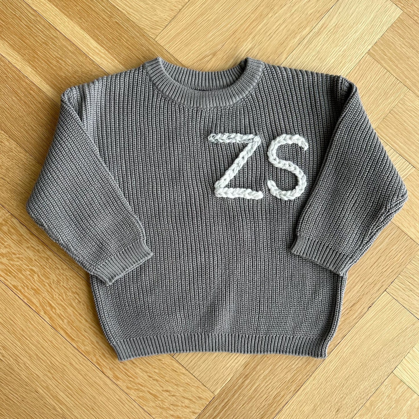 Custom Name Sweater | Multiple Colors Oversized Knit Newborn to 6 Years