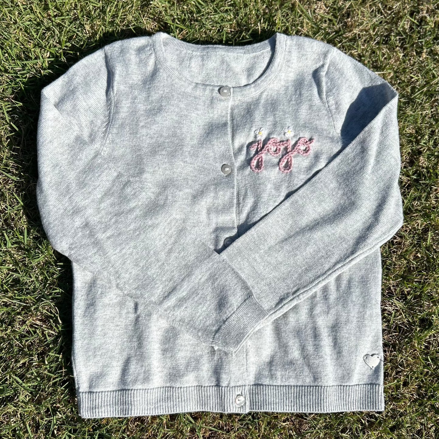 Fine Knit Cardi | Toddler Girls Custom Cardigan, Multiple Colors & Sizes