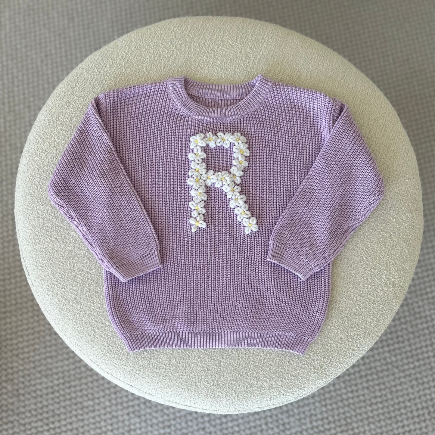The Flower Bomb Sweater | Multiple Colors Oversized Knit Newborn to 6 Years