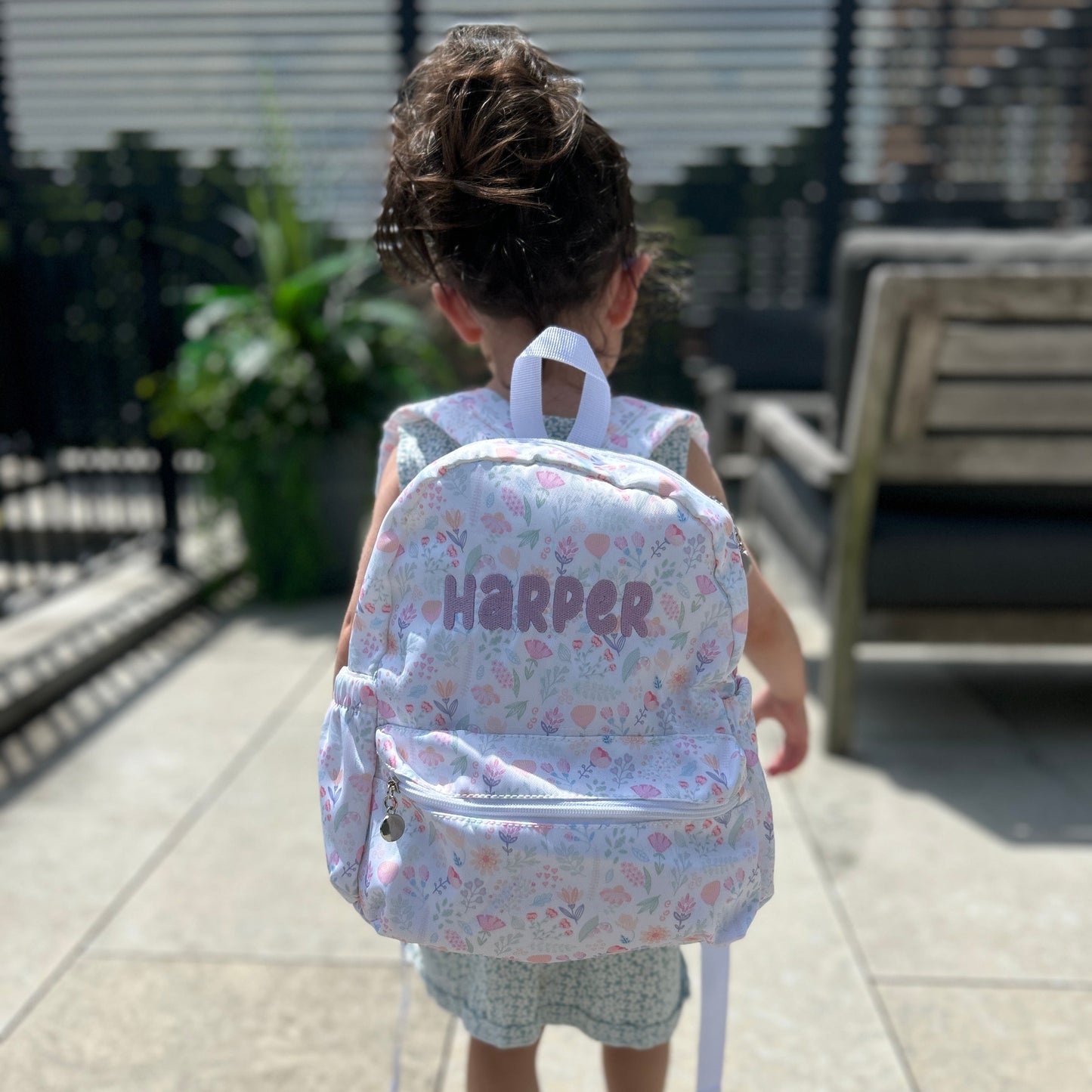 Floral Toddler Backpack