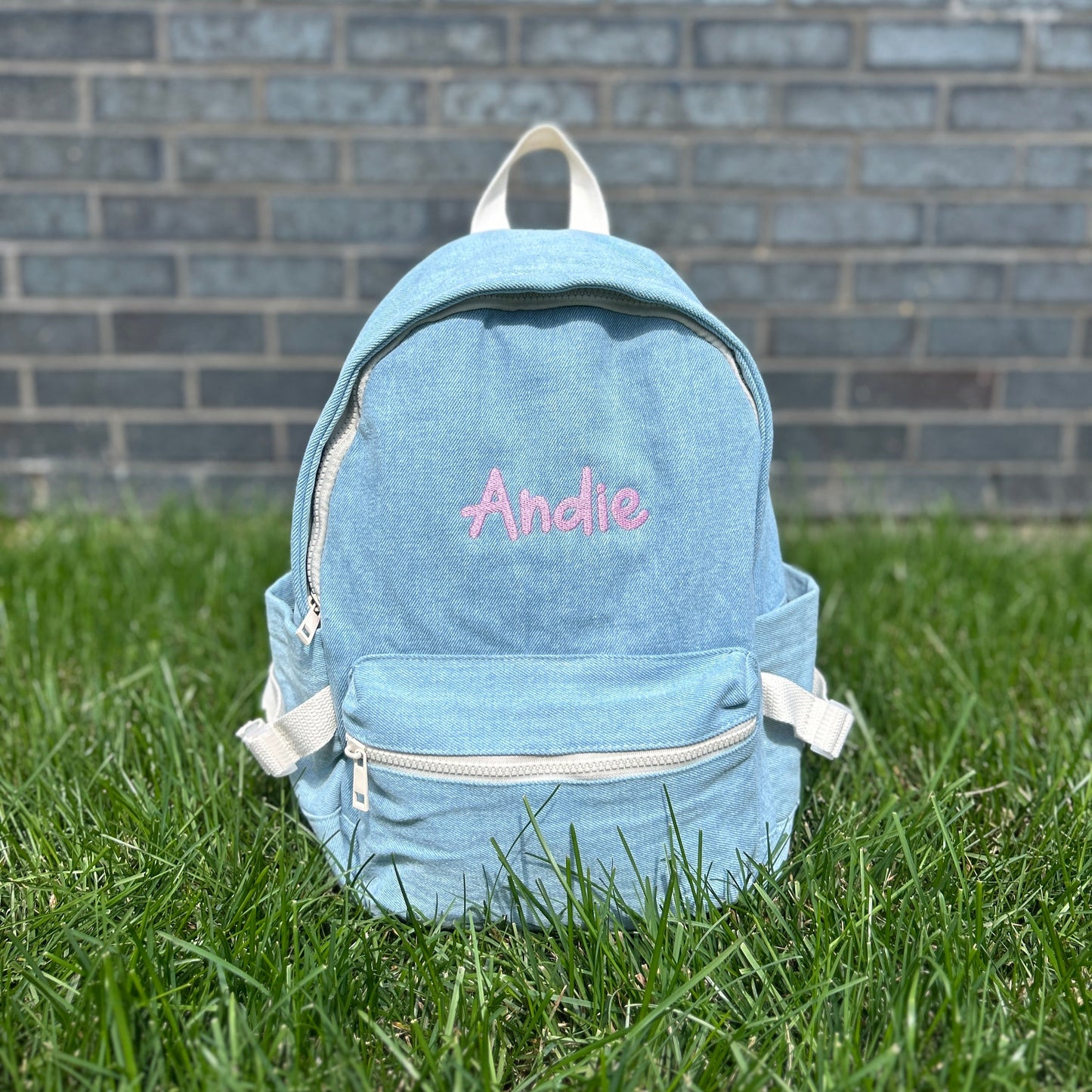 Denim Toddler Backpack