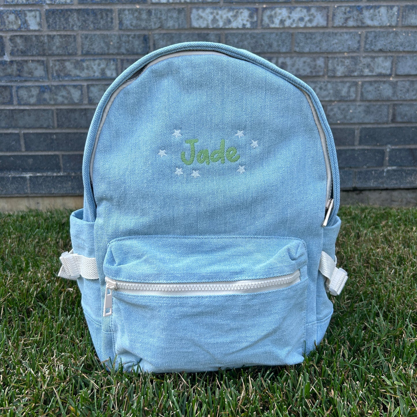 Denim Toddler Backpack