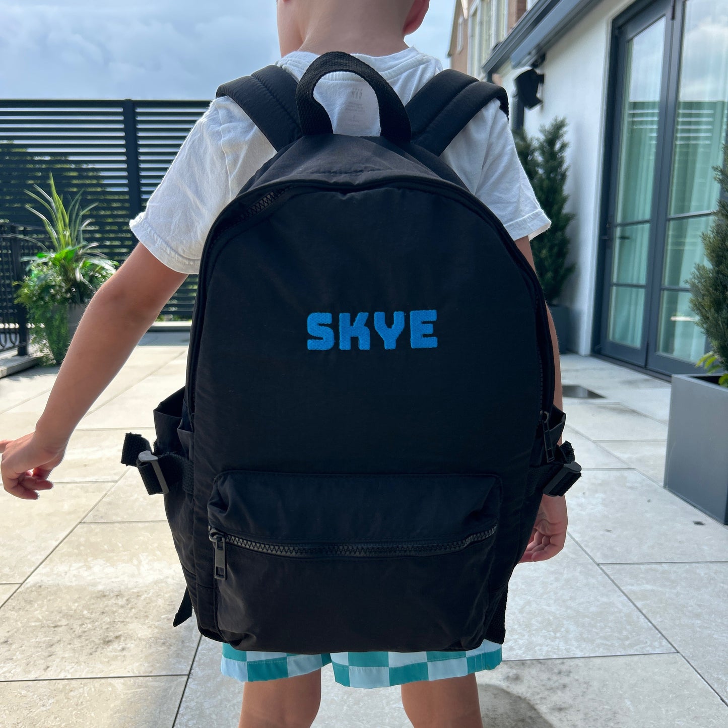 Black Toddler Nylon Backpack