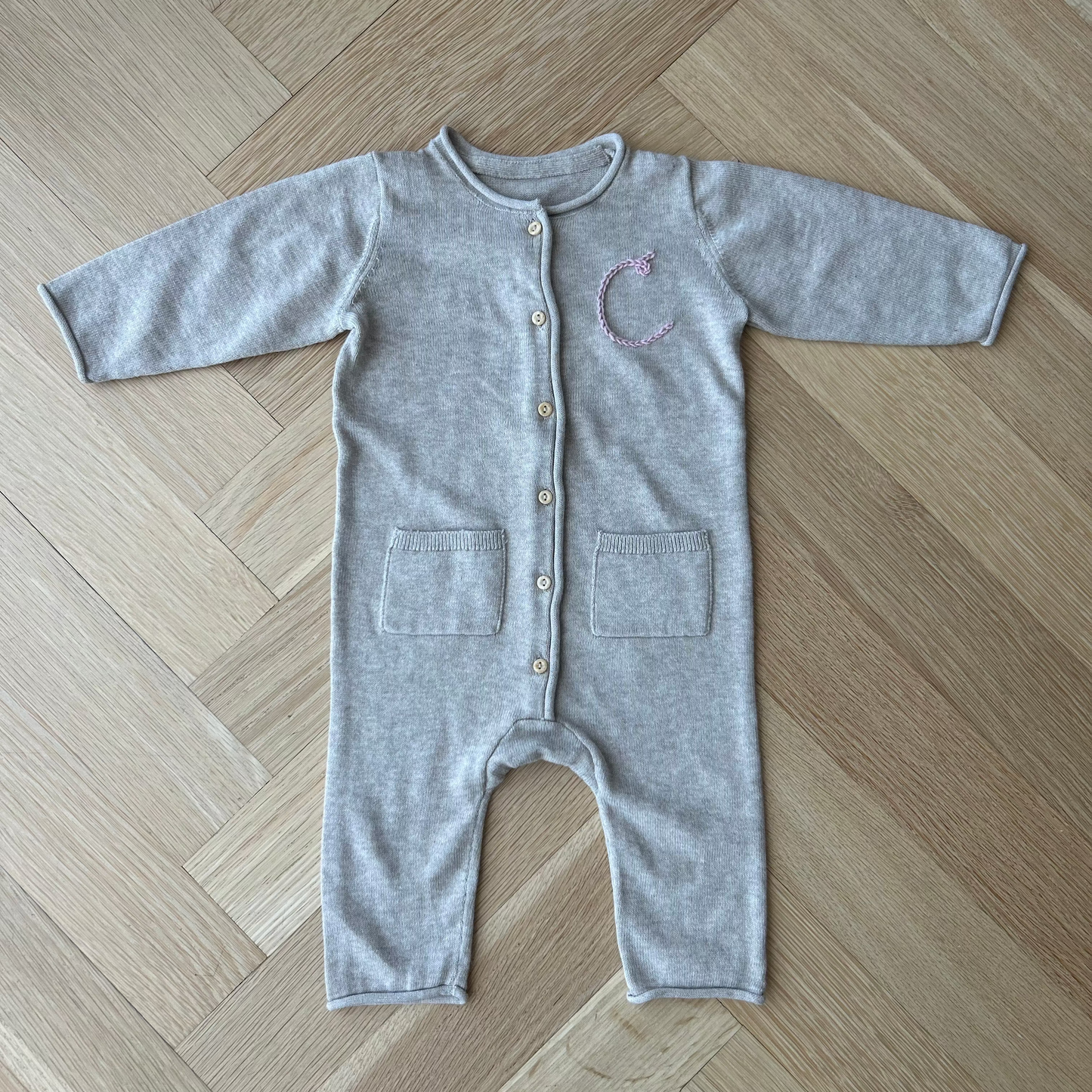 Fine Knit Light Onesie For Babies | 2 Sizes & Colors Available