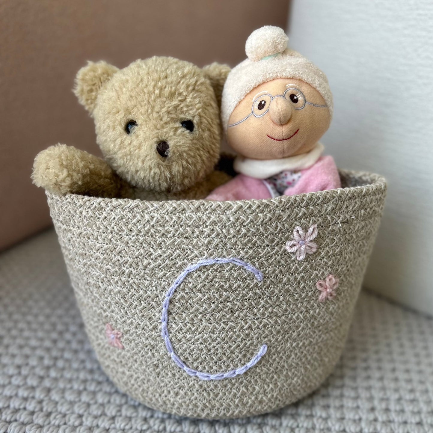 Les Bins Size Small | Storage Bins for Nursery, Playroom & More