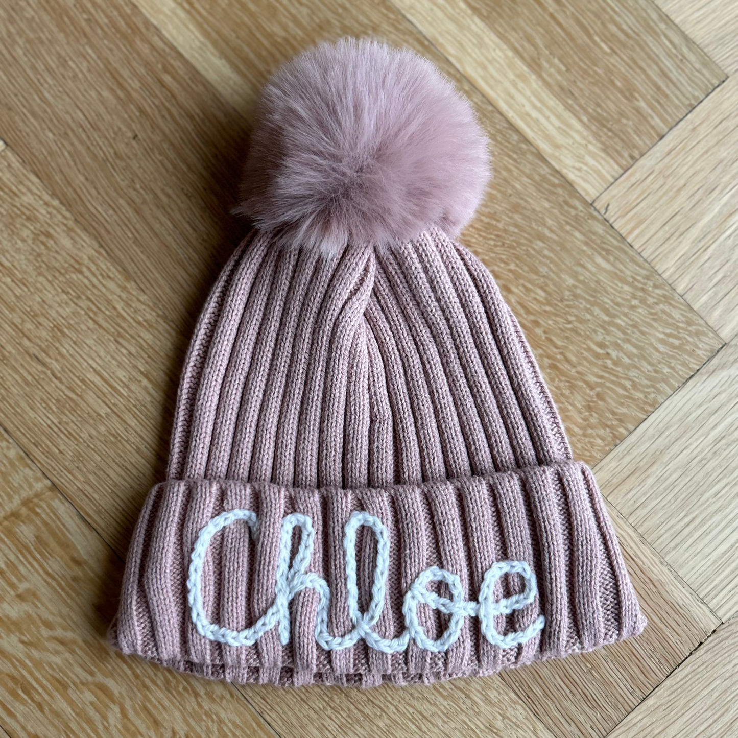 Ribbed Pompom Hat | Winter hat for Babies & Toddlers
