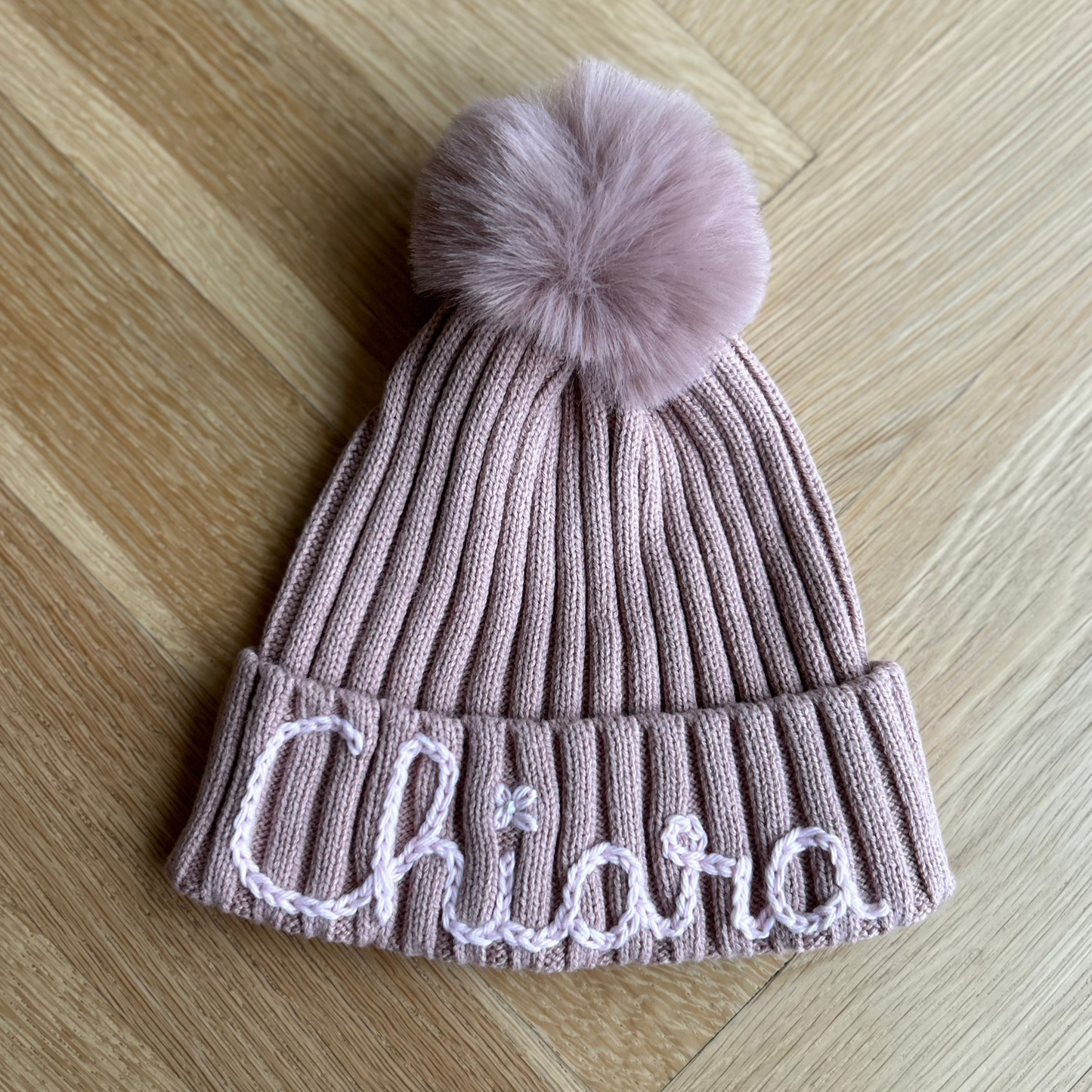 Ribbed Pompom Hat | Winter hat for Babies & Toddlers